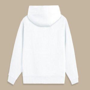 Plain Unisex Zip Hoodie